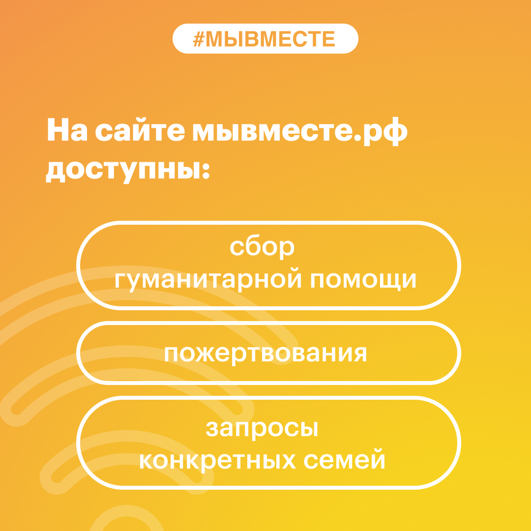 ИНФОРМАЦИЯ О ДЕЯТЕЛЬНОСТИ ДВИЖЕНИЯ #МЫВМЕСТЕ
