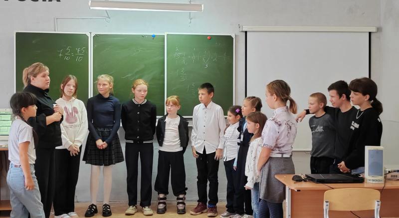 ИГРОВОЙ ТРЕНИНГ В ВЕРХНЕКЛЮЧЕВСКОЙ СОШ