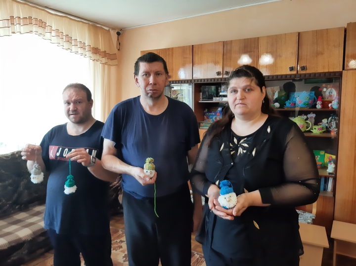 ГНОМ ИЗ ПРЯЖИ