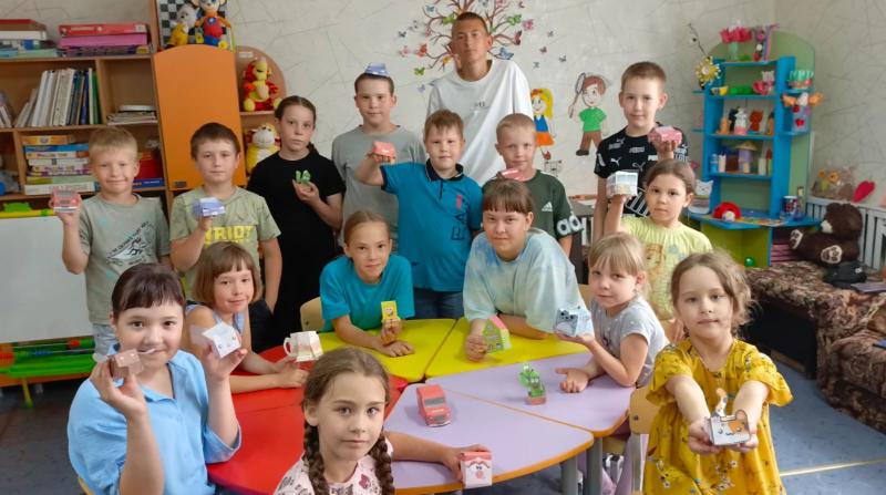 МАСТЕР-КЛАСС «ОБЪЁМНАЯ ПОДЕЛКА»