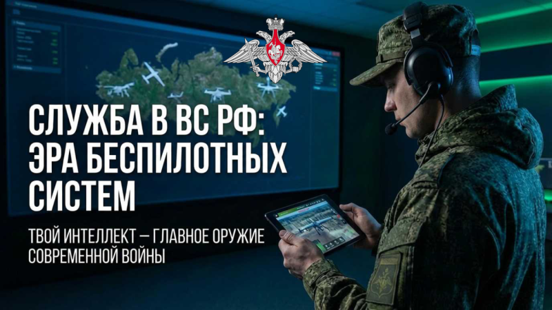 СЛУЖБА В ВС РФ: ЭРА БЕСПИЛОТНЫХ СИСТЕМ