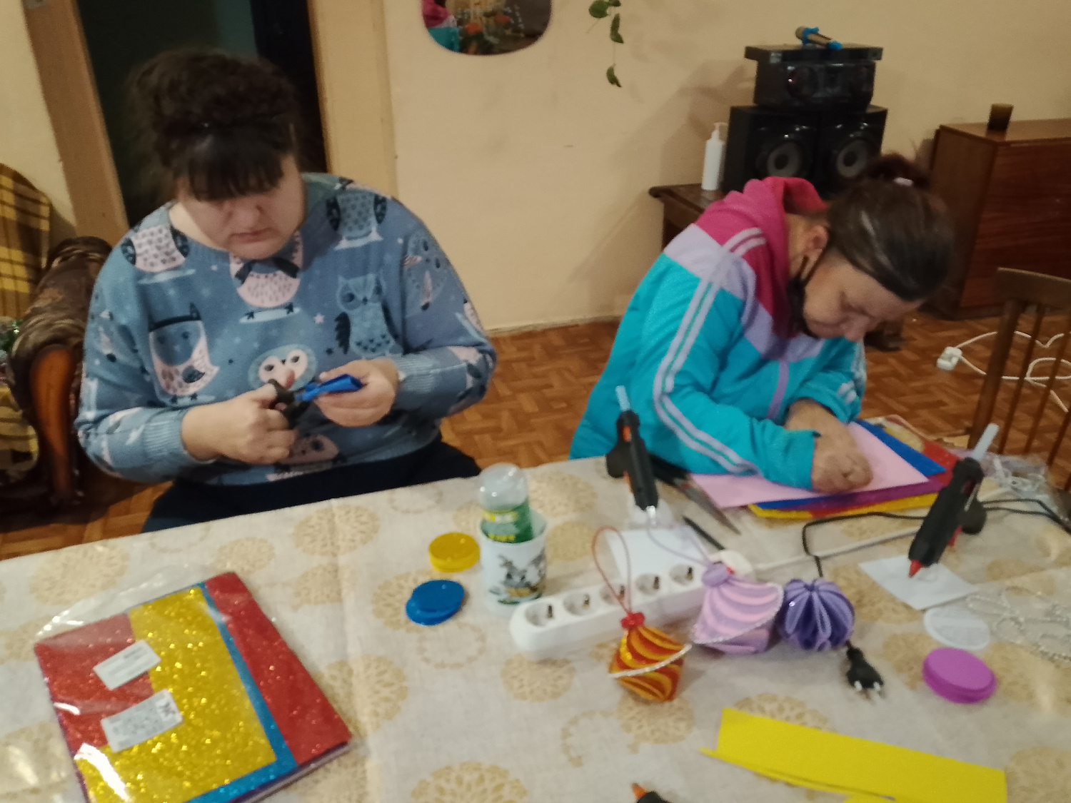 НОВОГОДНИЕ ИГРУШКИ ИЗ ФОАМИРАНА