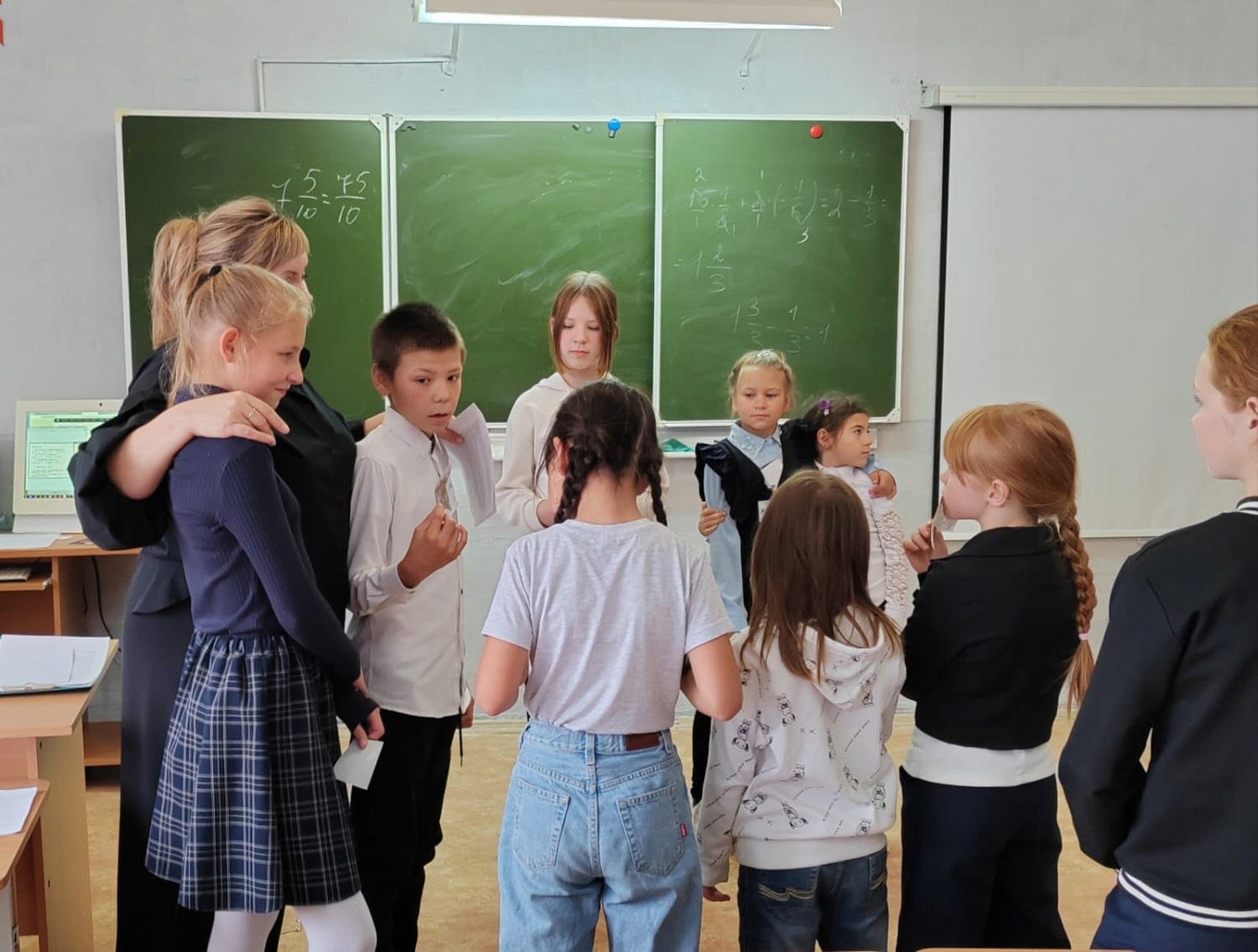 ИГРОВОЙ ТРЕНИНГ В ВЕРХНЕКЛЮЧЕВСКОЙ СОШ